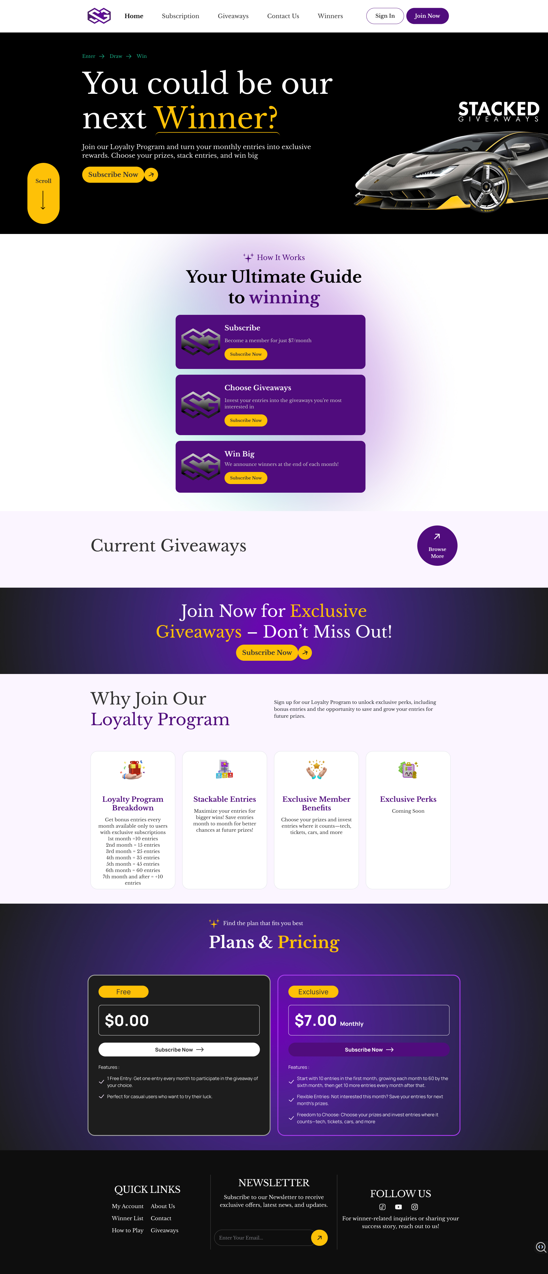 Giveaway