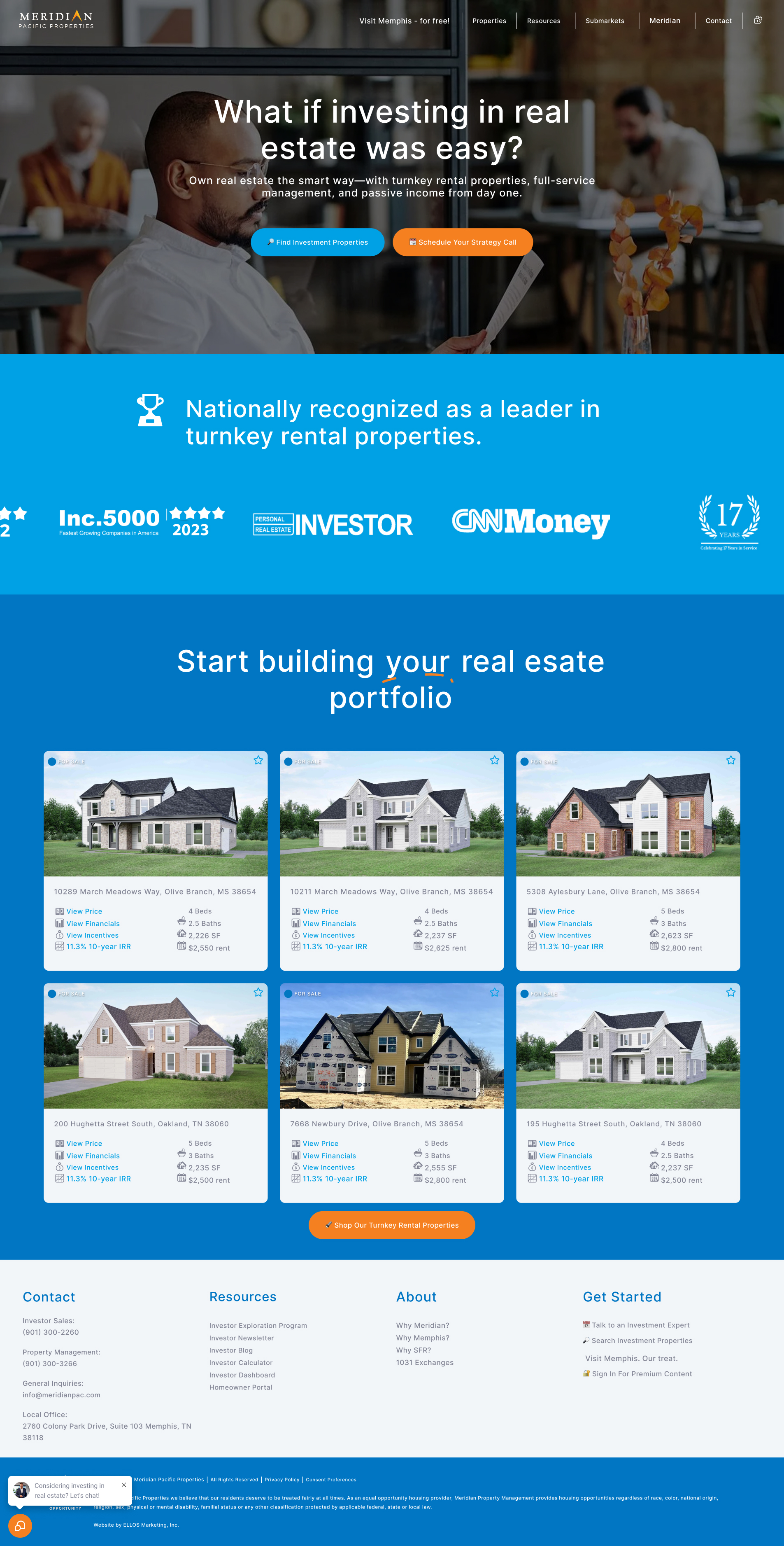 Meridian Pacific Properties